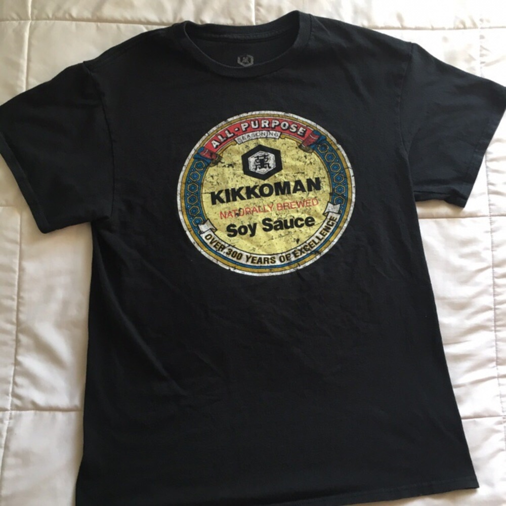 Kikkoman soy sauce graphic tee
